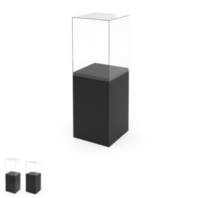 Visio Grosse Säulen Vitrine 60/60 | Säulenvitrine