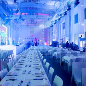 bankett mietmöbel in weiss für event catering