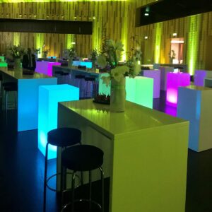 led leucht stehtische zum mieten