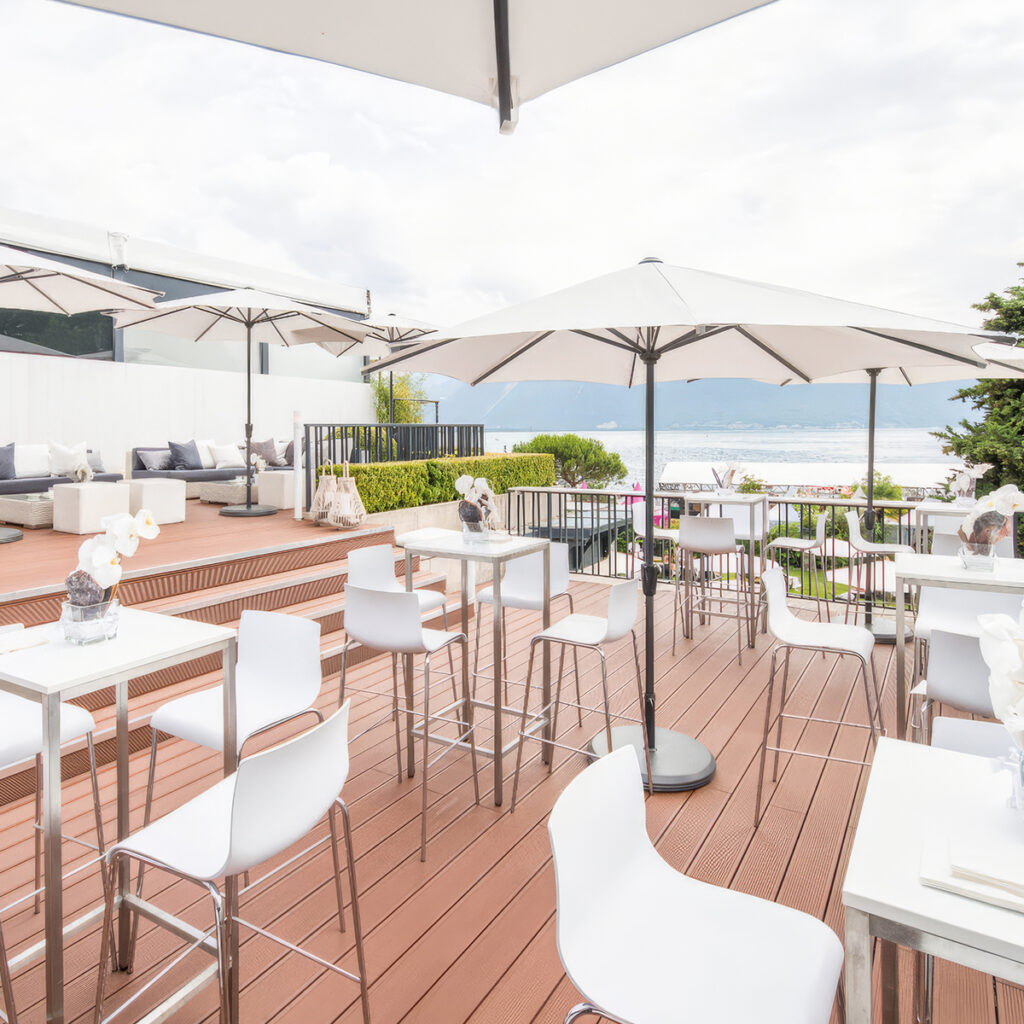 grosse sonnenschirme mieten für event lounge