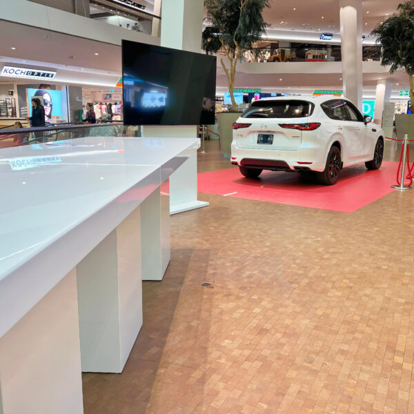 grosser tv mieten für promotion und messe
