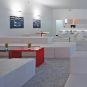 Rent high carpet for trade fair stand