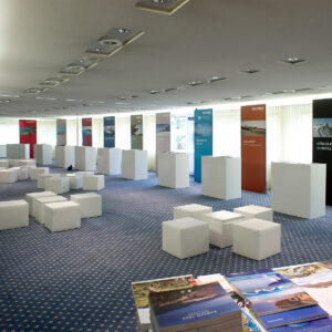 messe theke mieten mit rückwand und lounge