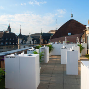 outdoor bar theke mieten mit bistro stehtischen