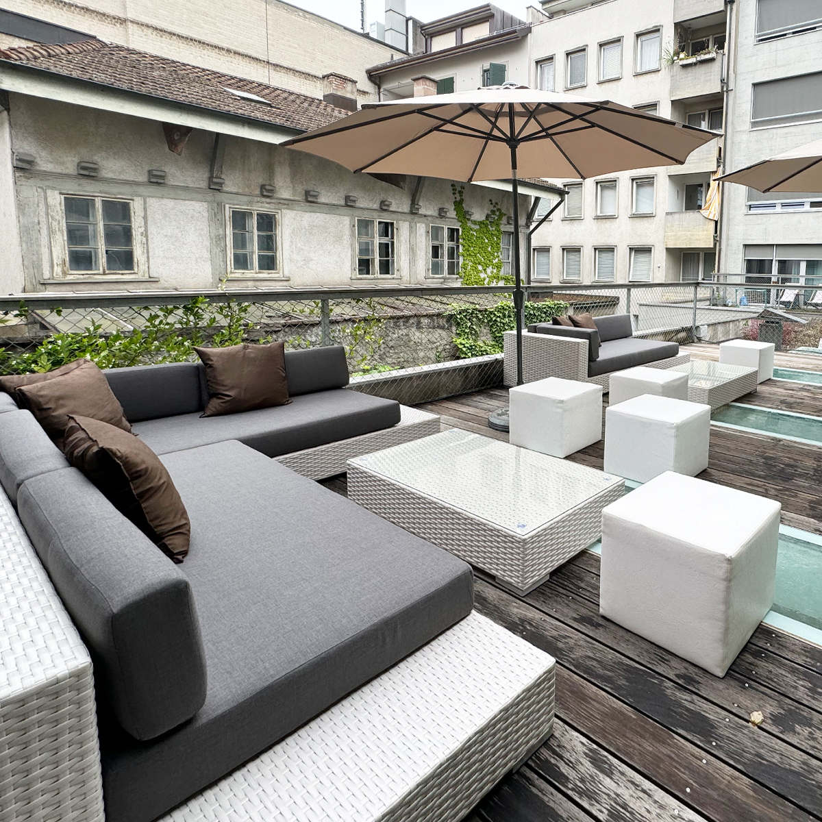 rattanlounge mieten