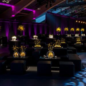 schwarze modulare lounge möbel mieten