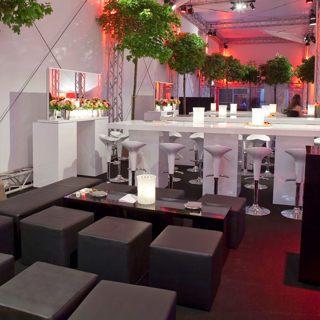 lounge rental rent event trade fair