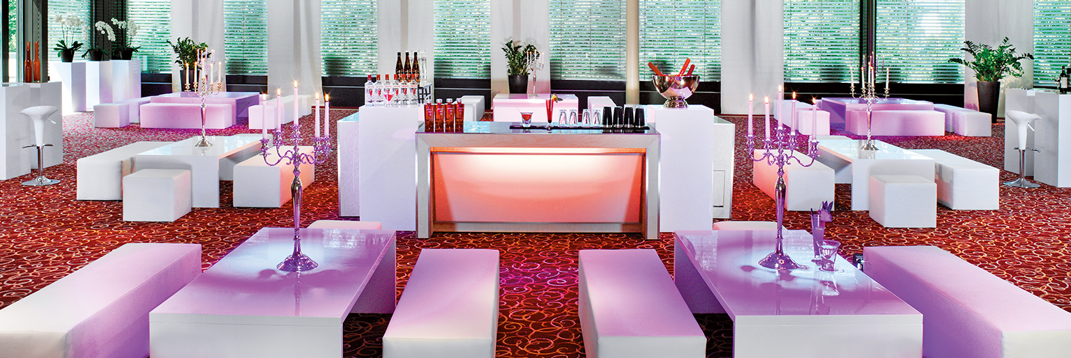 Cube Lounge Garnitur für 16 personen für Events