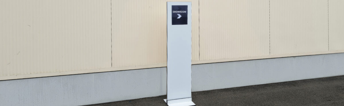 outdoor beschilderungsständer mieten