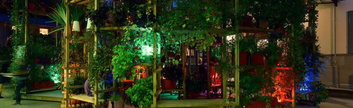 farbige event beleuchtung mit akku