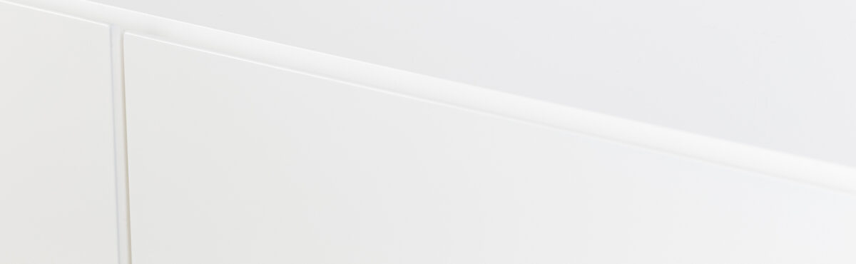 nahaufnahme messe sideboard weiss