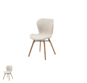 Stuhl Stan Sand/Weiss