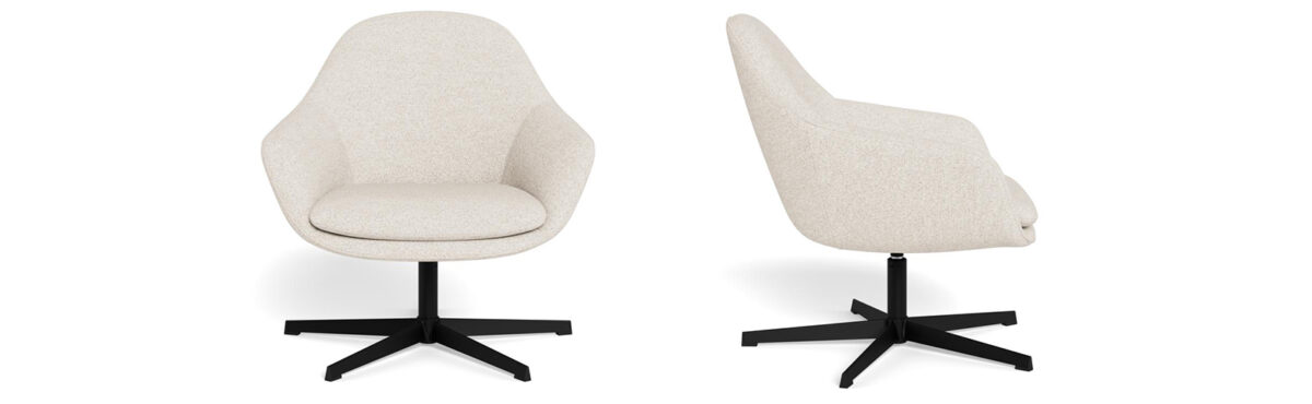 armlehnen sessel in weiss fuer podium und event