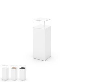 CL Visio Podest Vitrine 40/40 weiss