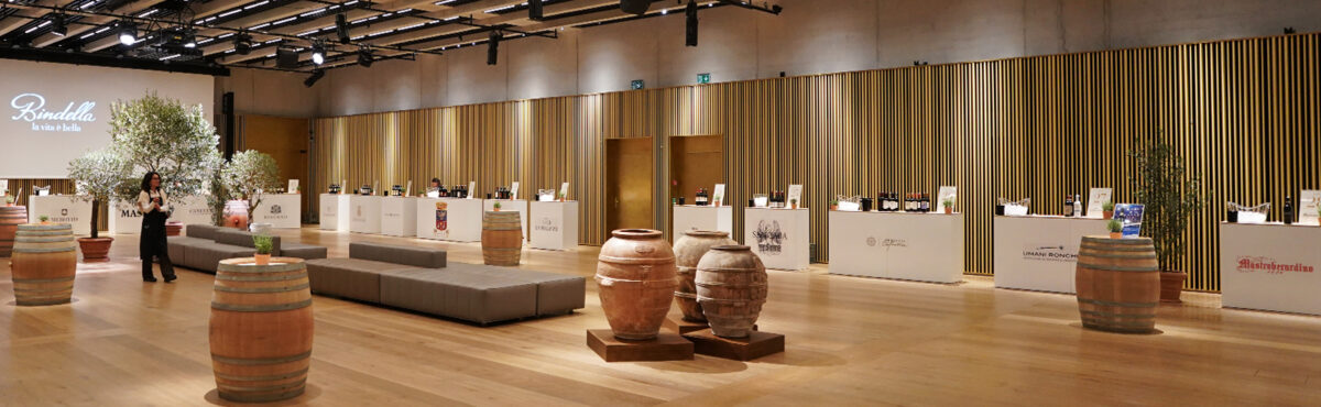 messe theken mit holz mieten